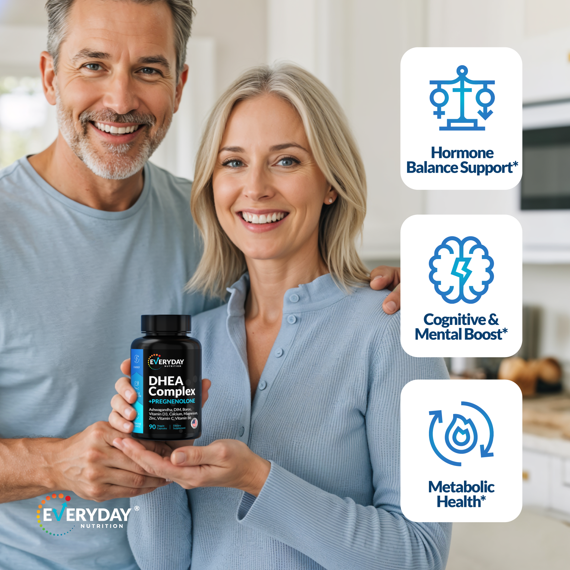 DHEA + Pregnenolone